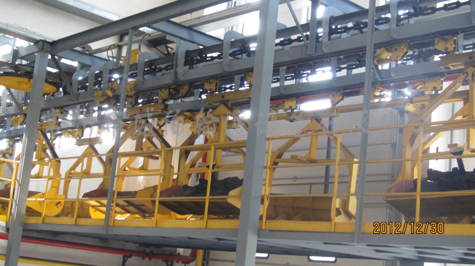 南車(chē)集團常州戚墅堰分公司積放鏈改造